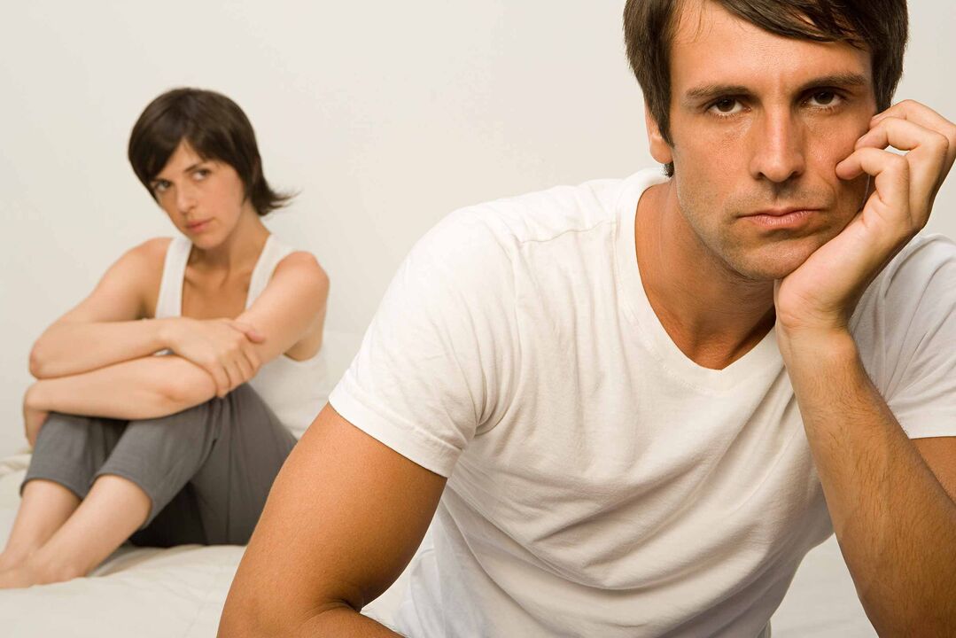 Czynniki negatywne powodują rozwój impotencji u mężczyzn